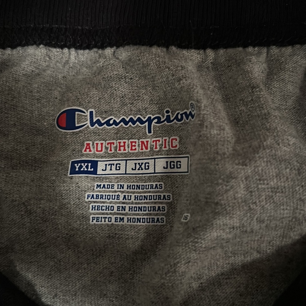 YXL Champion Baseball Tee - Picture 4 of 4